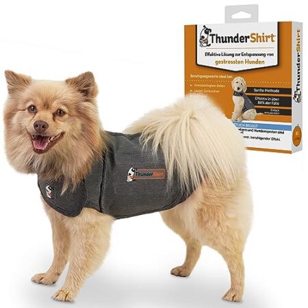 Thundershirt: Beruhigungsweste für Hunde – Grau – Größe XS