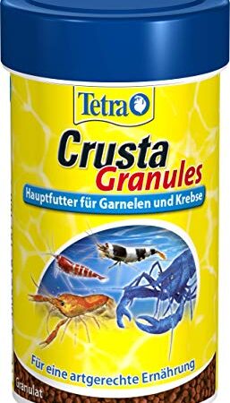 Tetra Crusta Granules - Futter für Garnelen und Krebse, für eine artgerechte Ernährung, 100 ml Dose - Produktbild