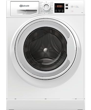 Bauknecht WAM 814 A Waschmaschine Frontlader/8kg/Energieeffizienzklasse A/Kurz 45/Anti-Allergie-Programm/Wolleprogramm/Kurz 30/Startzeitvorwahl/AutoClean/Flecken 40°