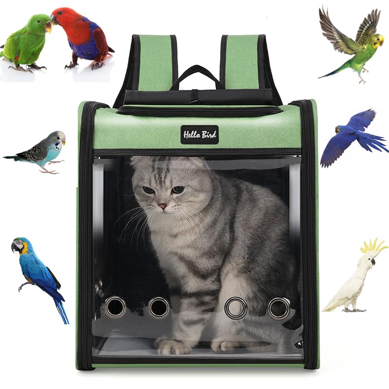 SOLAPOLLO Atmungsaktiver Haustier-Transport-Rucksack, leicht, tragbar, wasserdicht, mit breiter Sicht und Schatten zum Wandern, Blau – Bild 4