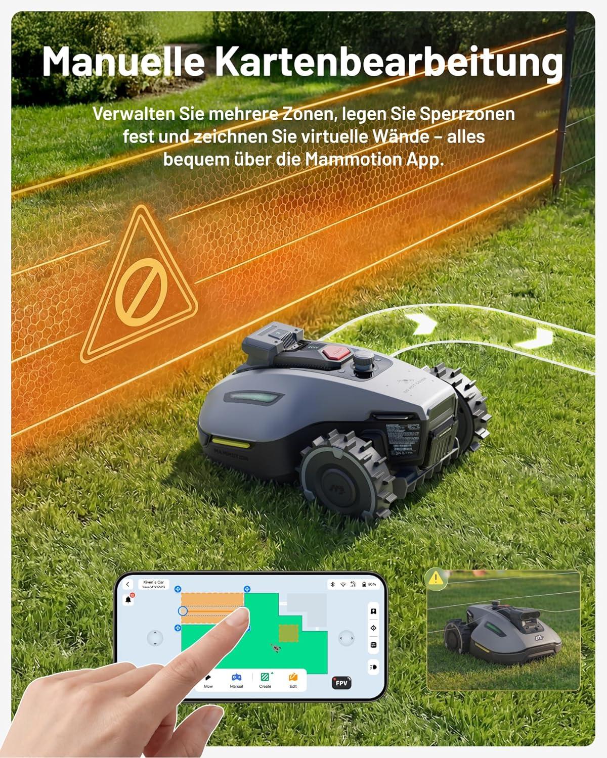 MAMMOTION YUKA mini 2 500: Unser Praxistest ohne Begrenzungskabel