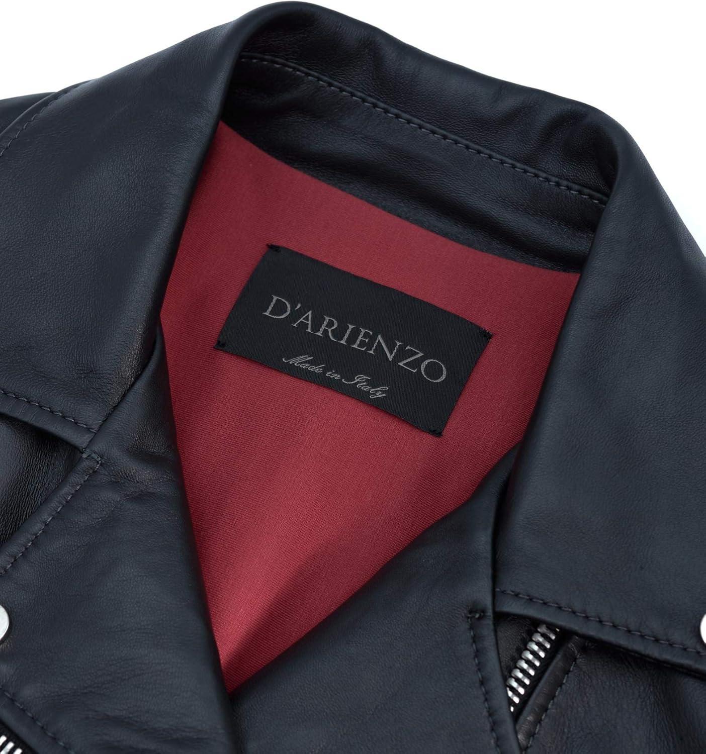 Unsere Erfahrung mit der D'Arienzo CHIODO: Elegante Biker-Lederjacke