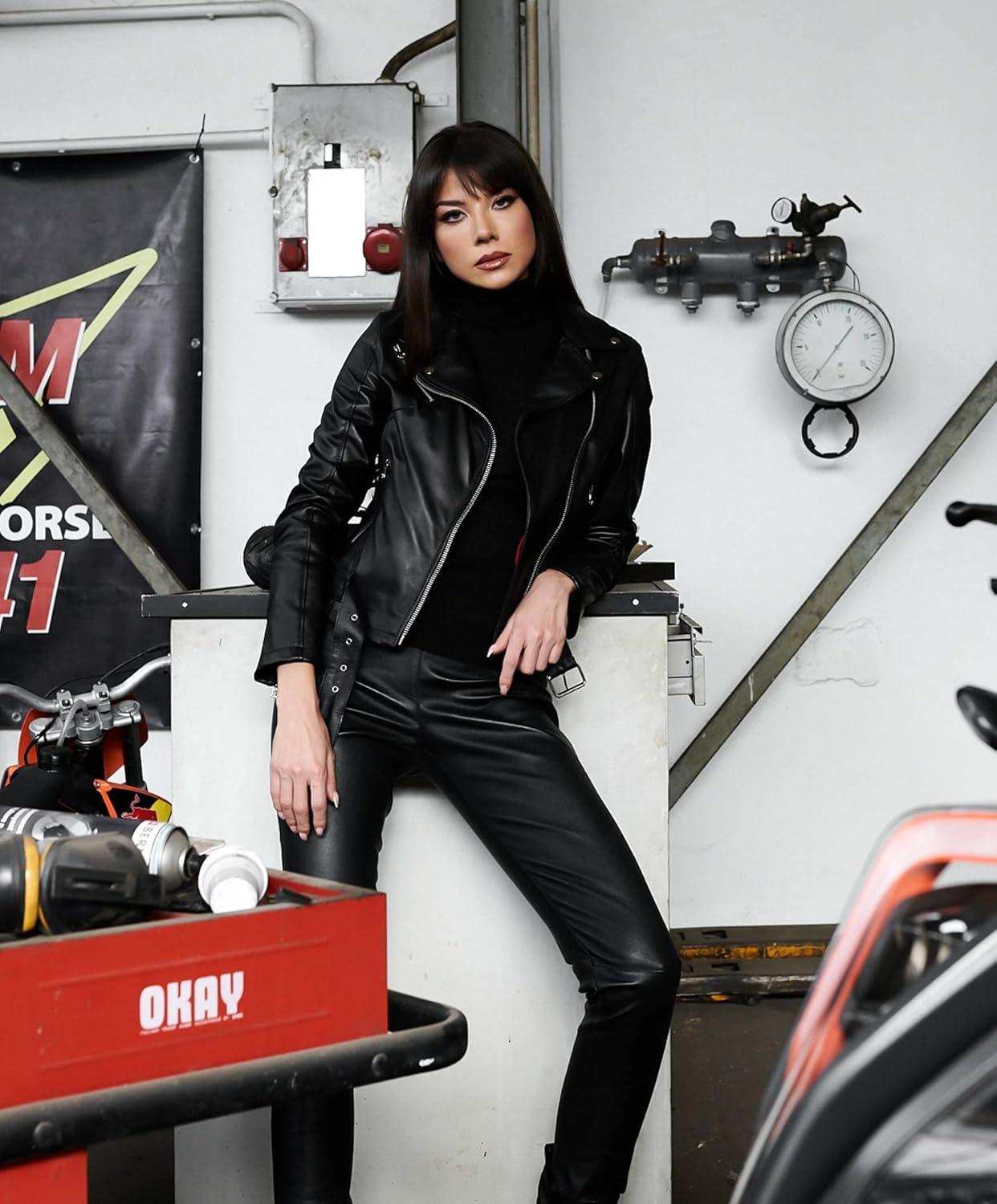 Unsere Erfahrung mit der D'Arienzo CHIODO: Elegante Biker-Lederjacke