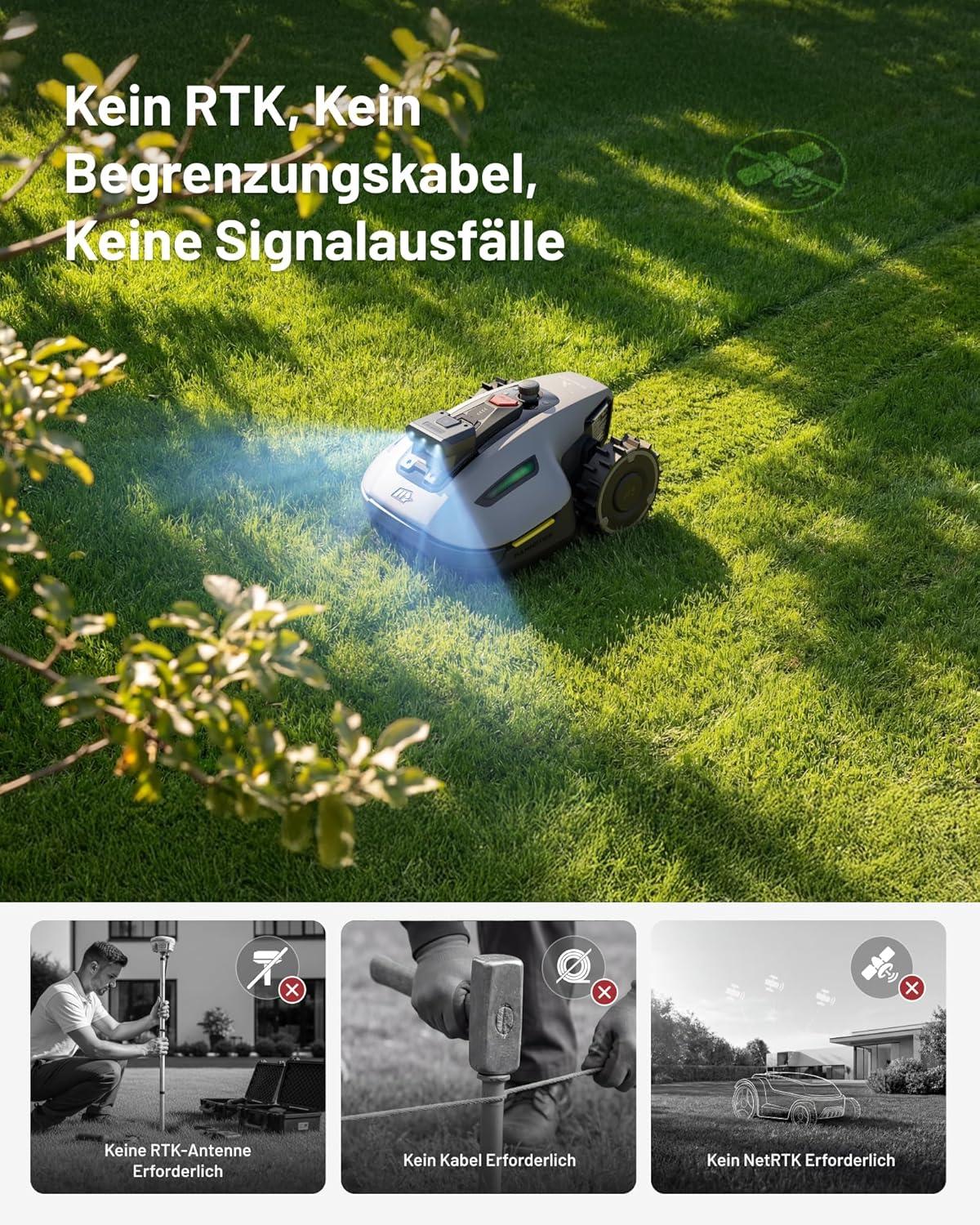 MAMMOTION YUKA mini 2 500: Unser Praxistest ohne Begrenzungskabel