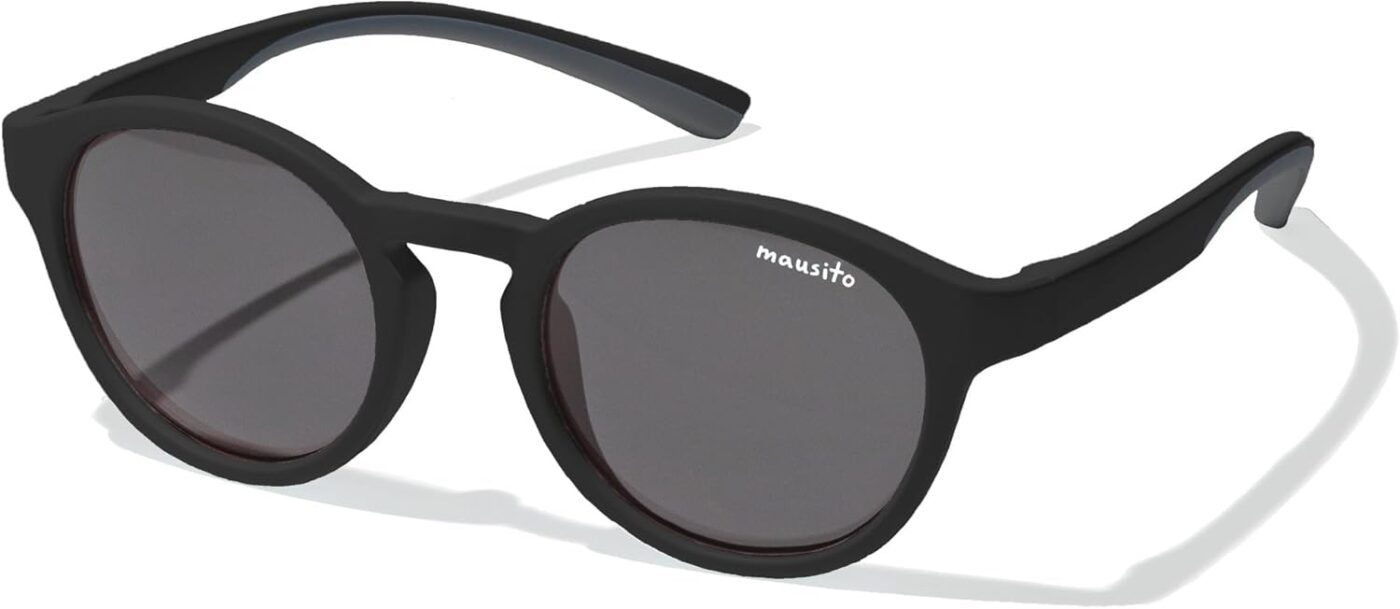 Mausito Sonnenbrille Kinder (3-6/6-9 Jahre) UV400 & Kategorie 3 Gläser | Flexible & leichte Bügel aus TPEE & Polycarbonat | Europäisches Design - Produktbild