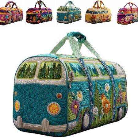Hippie Van Boho Weekender Tasche Vintage