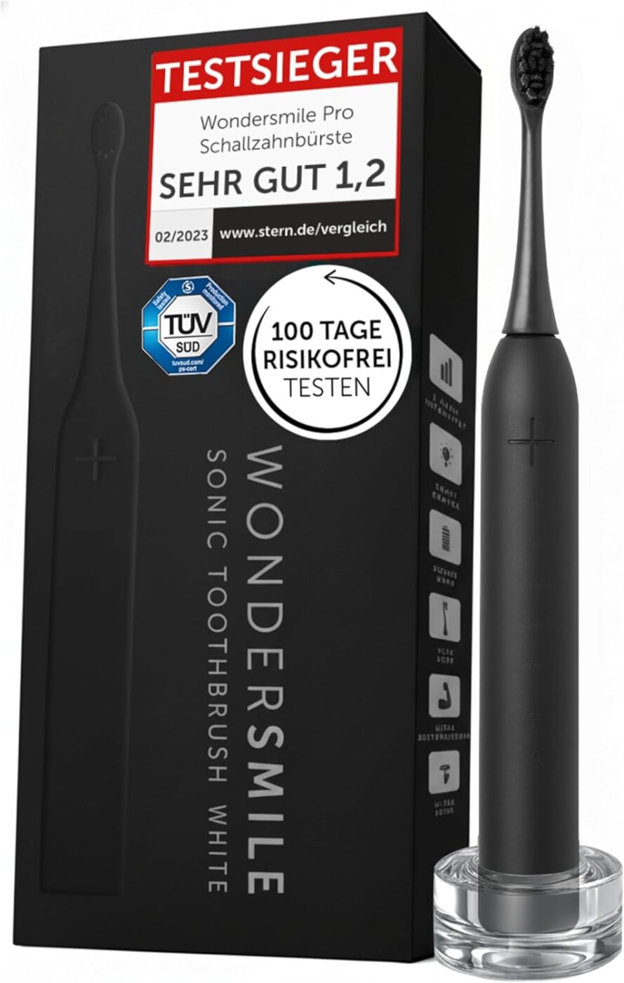 WonderSmile Schallzahnbuerste Pro Ultimate Black - Produktbild