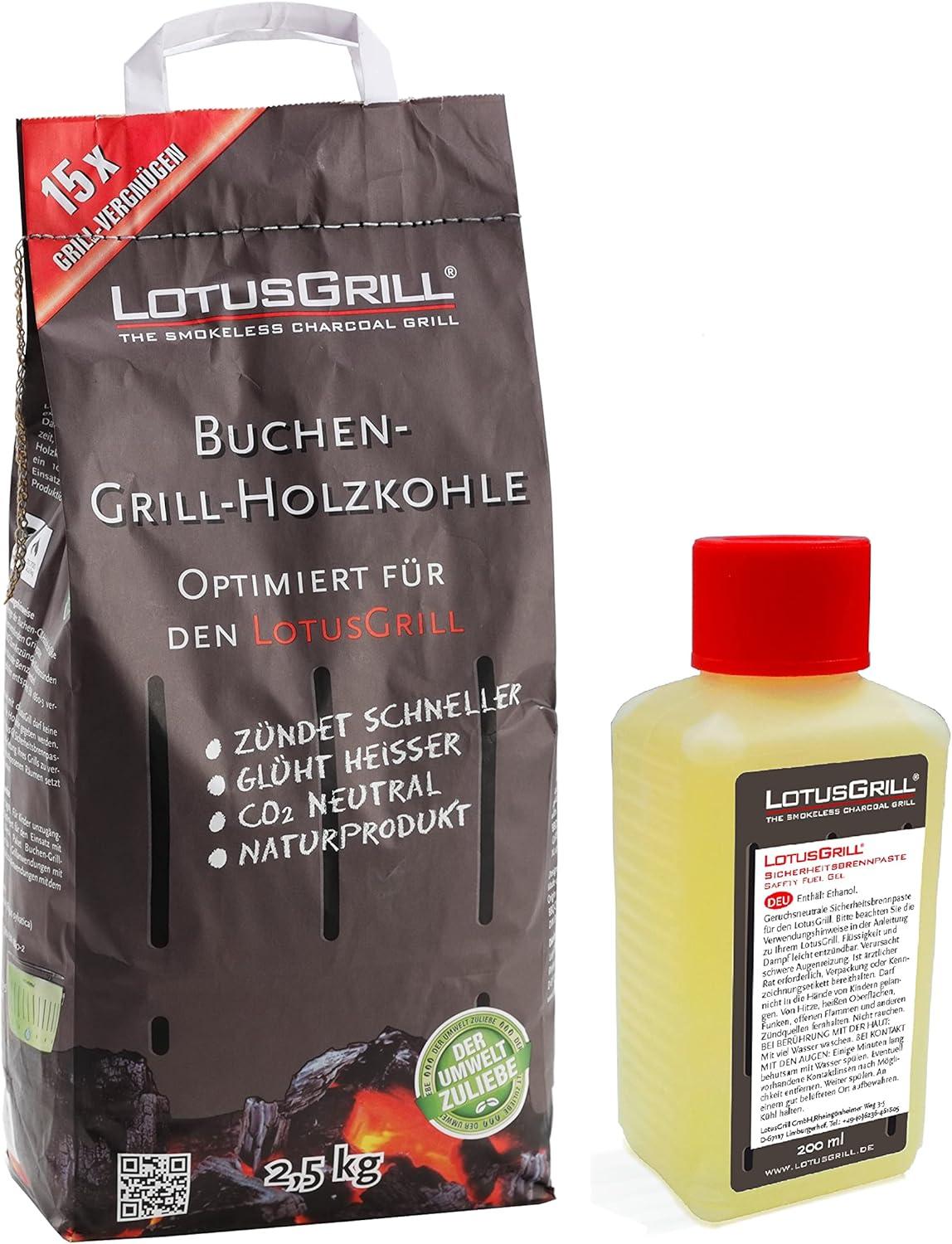 LotusGrill Buchenholz-Kohle: Unser rauchfreier Grilltest!