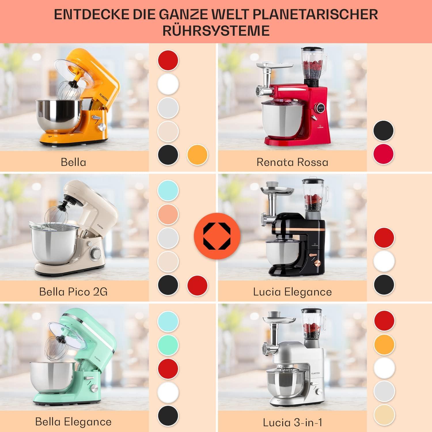 Unsere Klarstein Profi-Küchenmaschine: Kraftvoll, präzise, vielseitig