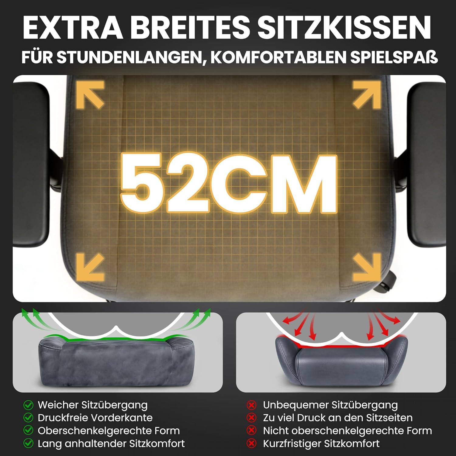 Unser Test: Der vielseitige Gaming-Stuhl mit Komfort und Stil