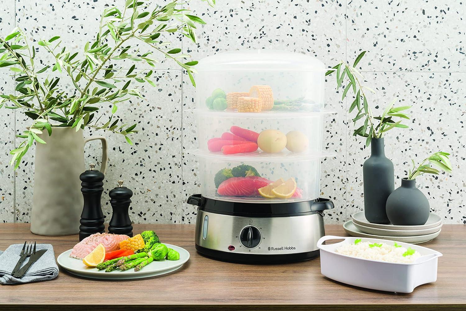 Gesunder Genuss: Unser Test des Russell Hobbs Cook@Home Dampfgarers
