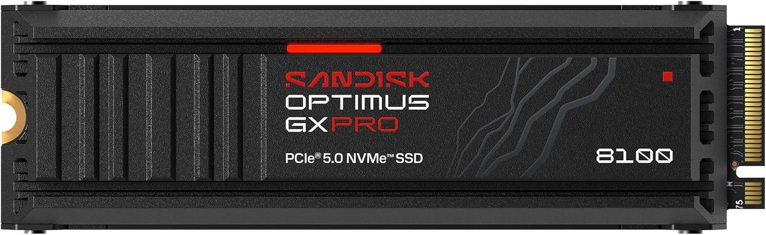 SANDISK Optimus GX PRO 8TB: Unsere Erfahrung mit PCIe Gen 5 SSD
