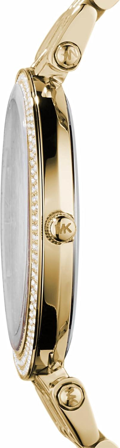 Unsere Meinung zum Michael Kors Darci: Zeitloser goldfarbener Chic mit Edelstahlarmband