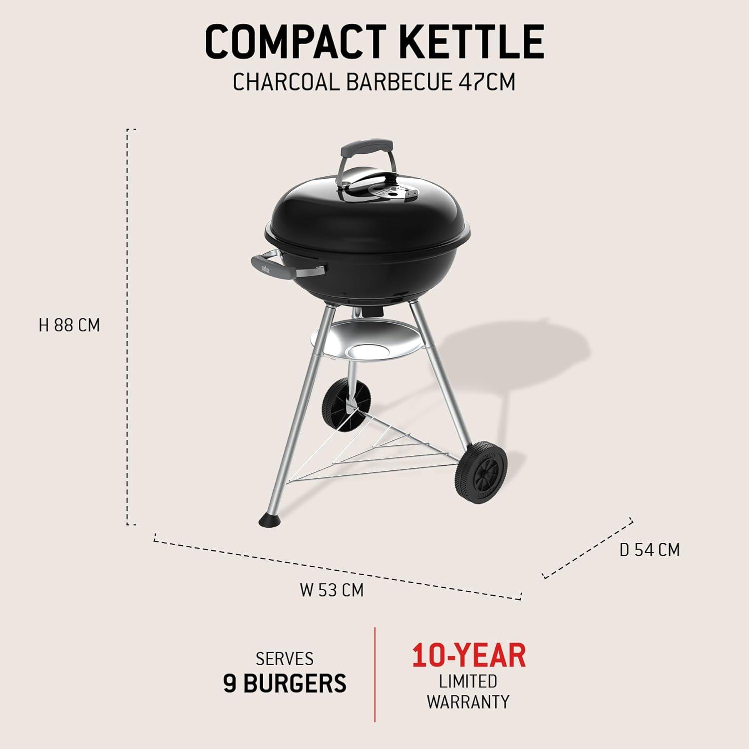 Weber Compact Kettle 2026: Unser vielseitiger Kugelgrill im Test