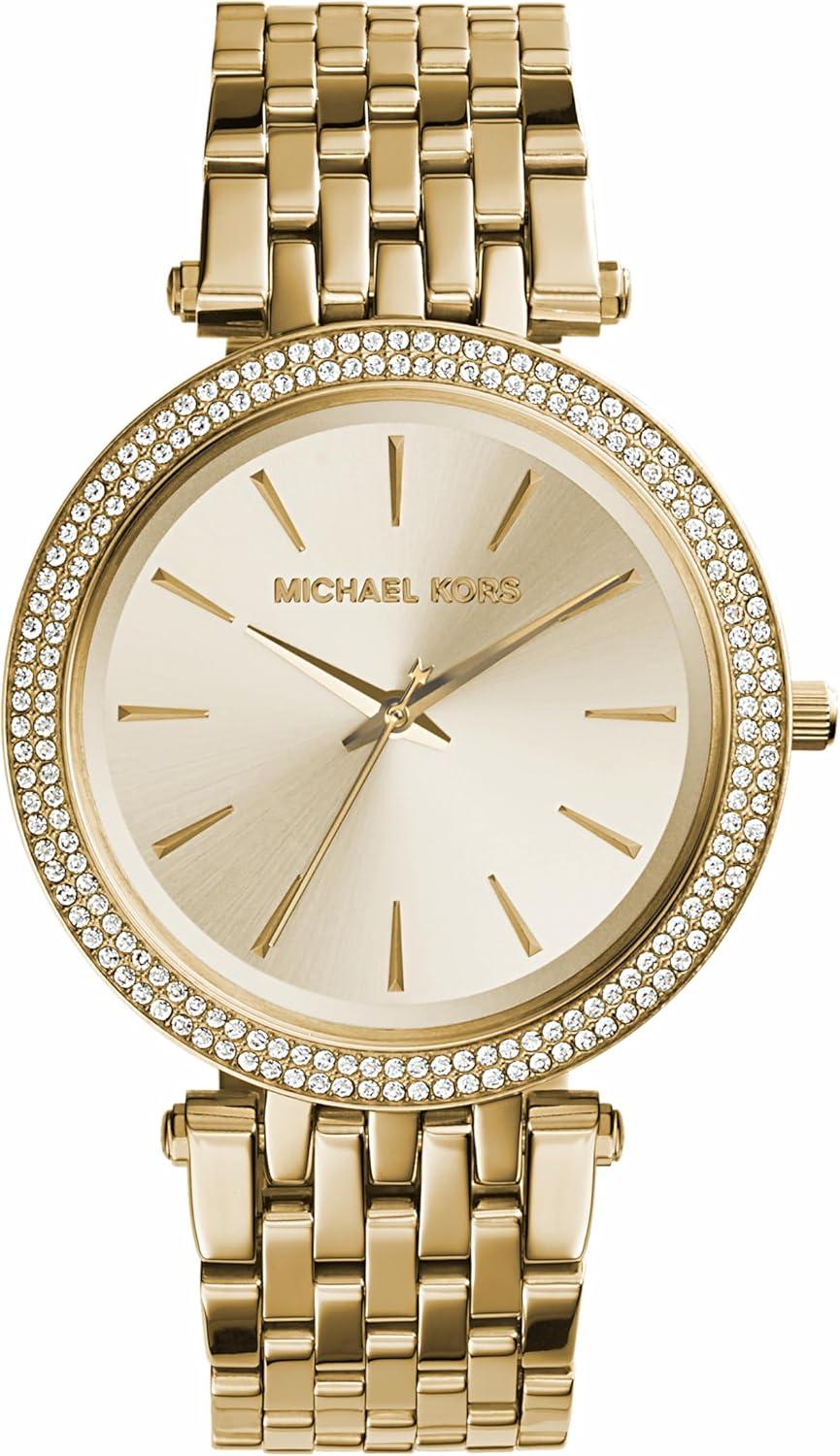 Unsere Meinung zum Michael Kors Darci: Zeitloser goldfarbener Chic mit Edelstahlarmband