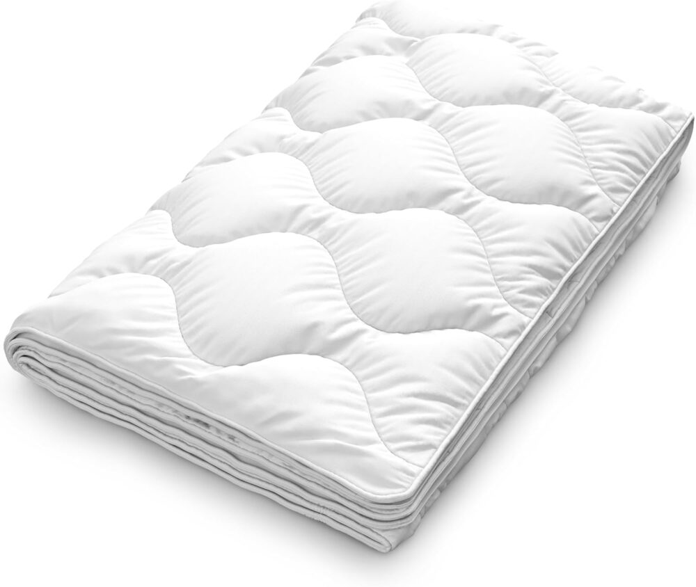 Siebenschläfer Summer Duvet 155 x 220 cm – Thin und Light Duvet für Summer (155 x 220 cm – Light Summer Duvet)