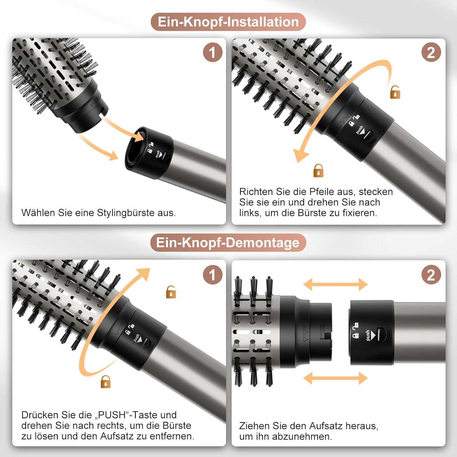 6 in 1 7MAGIC Airstyler: Unser Allrounder für perfekte Looks