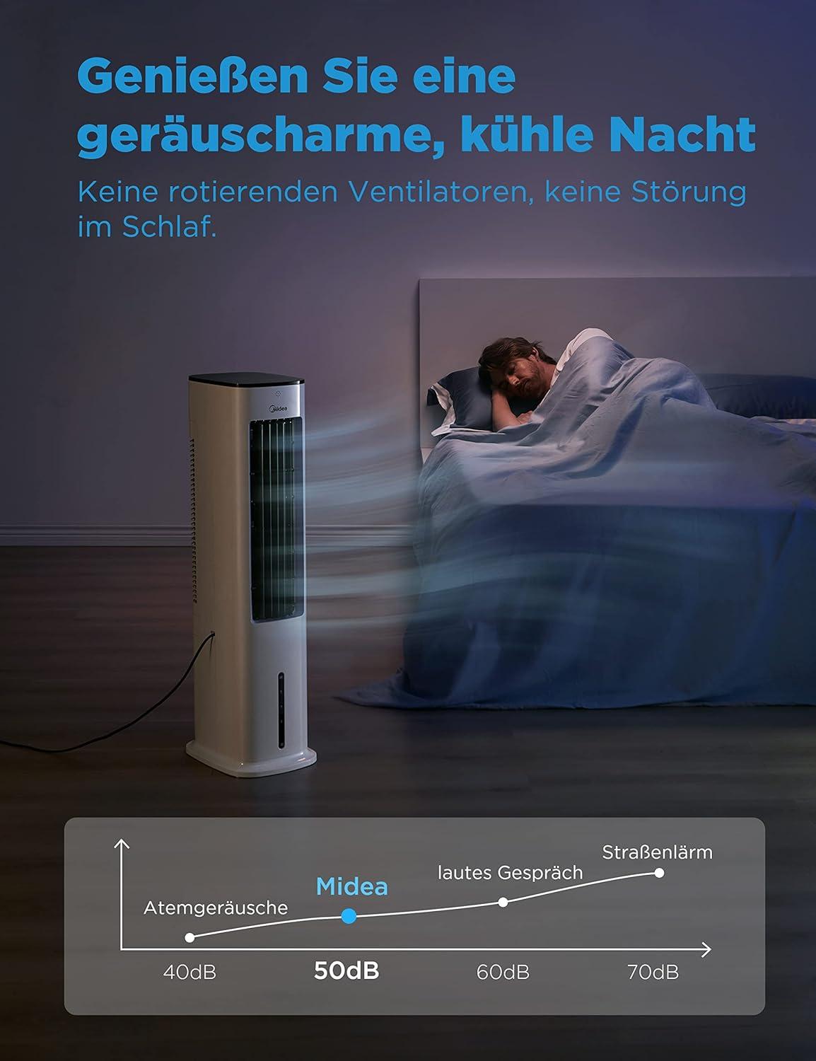 Midea Silent Air Cooler Pro: 4-in-1 Klima Komfort für uns