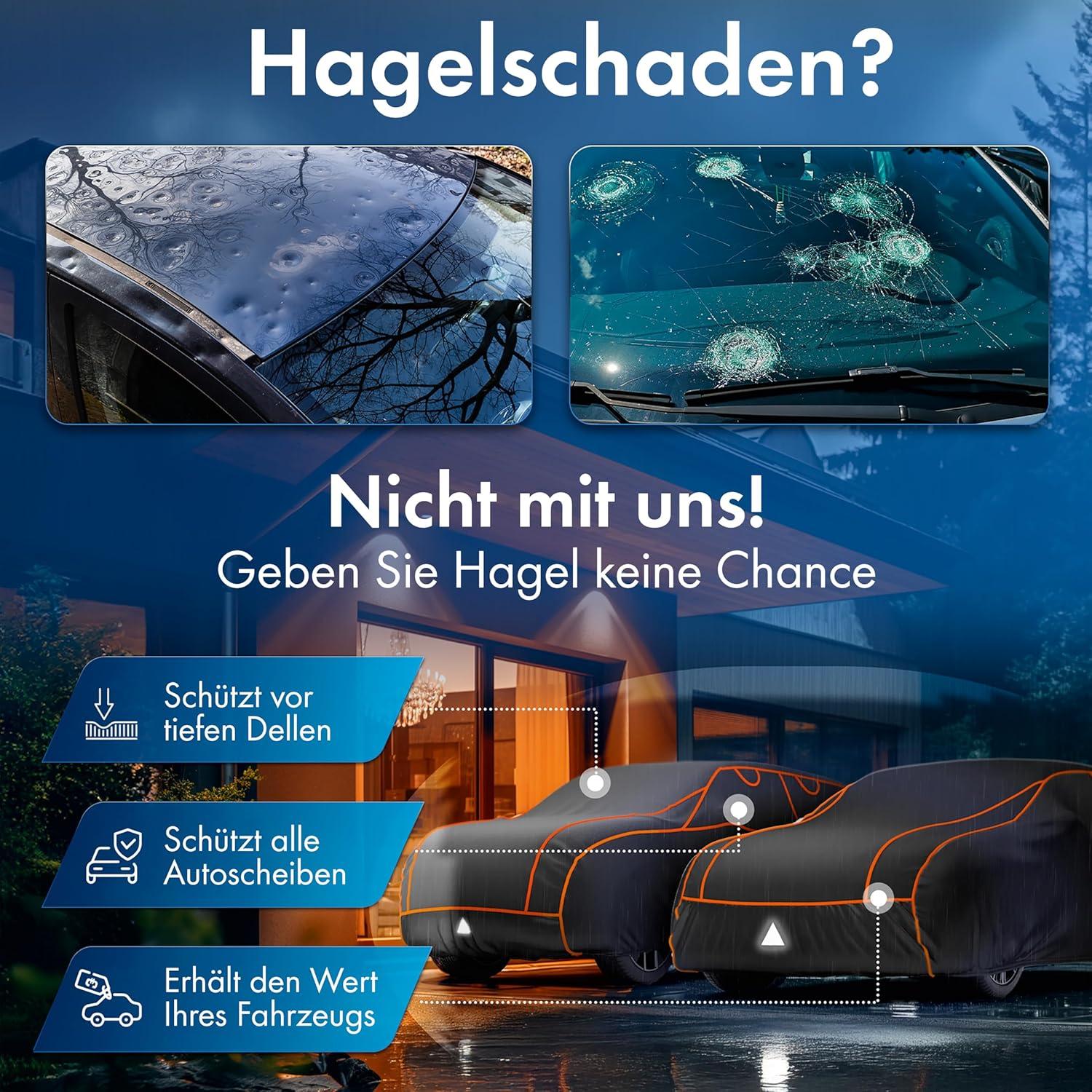 WALSER Auto-Hagelschutzplane: Unser Preis-Leistungs-Testbericht