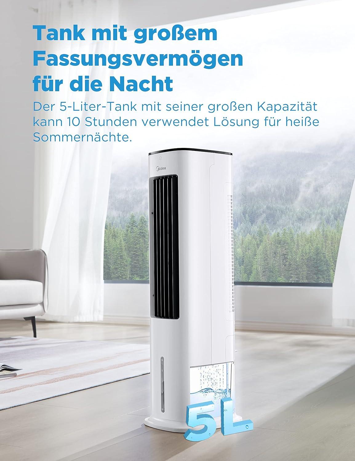 Midea Silent Air Cooler Pro: 4-in-1 Klima Komfort für uns