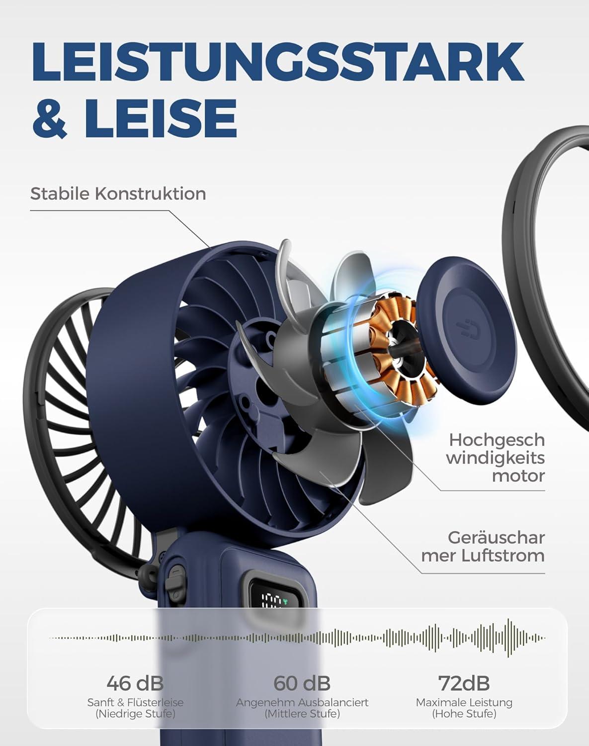 Unser Fazit zum Diveblues 4-in-1 Turbo-Handventilator - Kompakt & Stark