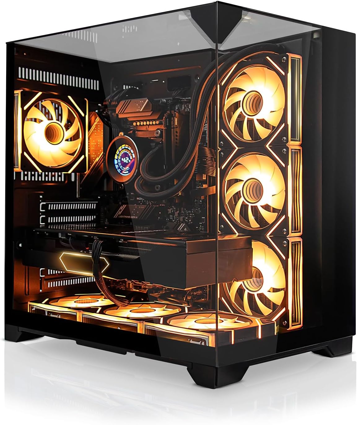 SYSTEMTREFF High-End Gaming PC AMD Ryzen 7 9800X3D RTX 5080 32 GB DDR5 RAM