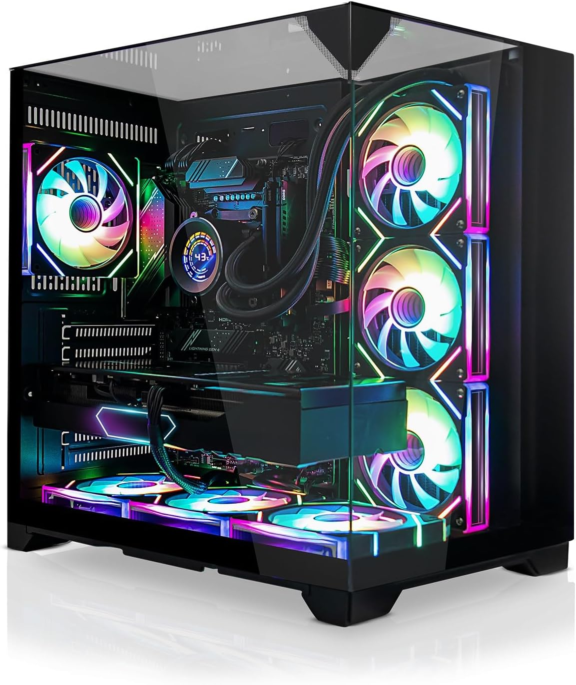 SYSTEMTREFF High-End Gaming PC Intel Core Ultra 7 265KF RTX 5080 32 GB DDR5 RAM
